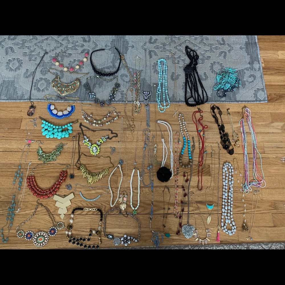 ALL THESE NECKLACES